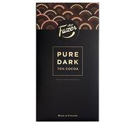 2 Bars x 95g of Fazer Pure Original Finnish Dark Chocolate 70% Cocoa (Suomi)