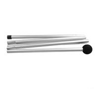 标题2：Beach Canopy Pole, 2m Foldable Aluminum Silver|Beach Outings, Camping