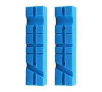 ＡＷＨＡＯ 2 Bench Vise Pads, Textured Inserts, Universal Soft Covers for Bench Vise, Multi, 4.5inch