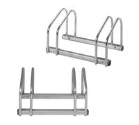 Crystals 2, 3, 4 & 5 Positions Cycle Bicycle Bike Parking Rack Floor Stand Steel Pipe Storage Wall Mount Holder (2 Cycle Stand Rack)