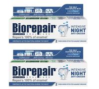 2 × Biorepair Intensive Night Toothpaste 75 ml - microRepair Zinc Hydroxyapatite