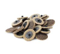 2 Black Hawk Tan Surface Conditioning Quick Change Discs Course Prep Pad - 25 Pack by Black Hawk