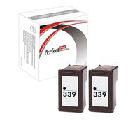 2 Black PerfectPrint Compatible ink Cartridge for HP 339 Photosmart 2570 2573 2575 2575a 2575v 2575xi 2605 2608 2610 2610v 2610xi 2613 2615 2710 2713 8049 8050 8050xi 8150 8150v 8450 8450gp 8450xi 8453 8750 8753 D5145 D5160 D5163 D5168 B8330 B8338 B8350 B8353 Officejet 7130xi 7210 7213 731