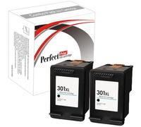 2 Black PerfectPrint Compatible Ink Cartridge Replace 301XL for HP Deskjet 1000 1050 1050A 2000 2050 2050A 2050s 2050SE 2054A 3000 3050 3050A 3050S 3050VE 3052A 3054A Printers