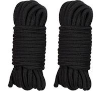 2 Black Yoga Training Accessories, Specially Designed For Interaction, To Help Maintain Posture And Enhance The Experience.