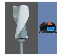 2 Blades Wind Tur-bine 5000W 3000W 12V 24V 48V MPPT Controller Small For Home Use Low Noise High Efficiency(With hybrid control,12V,5000W)