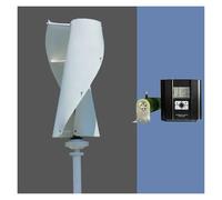 2 Blades Wind Tur-bine 5000W 3000W 12V 24V 48V MPPT Controller Small For Home Use Low Noise High Efficiency(With boost control,24V,5000W)