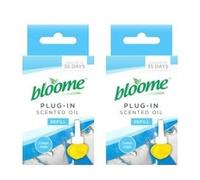 2× Bloome Plug-in Scented Oil - Refill | Cotton Fresh | Lasts Up to 35 Days | 25mL Each [Total 50mL]