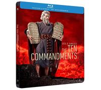 2 Blu-rays THE TEN COMMANDMENTS STEELBOOK with Charlton Heston new sealed