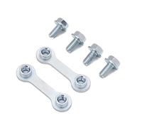 2 Bone Link Blocks And 4 Bolts Fits for Vance and Hines Exhaust Hardware Kit 21989