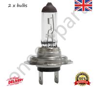 2 Bosch Halogen Headlight Bulbs 12V H7 55W For Vauxhall Meriva A 2003 to 2010