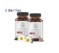 (2 bottles (144 capsules)) 1-2X Hormone Harmony Balanced Hormonal Support for Menopause, Weight & Mood Swing