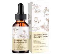 2 Bottles Cyperus Rotundus Oil Natural & Effective Hair Removal Solution Gentle & Non-irritating Shaving Body Oil Women Removal Body Hair Moisturizing & Soothing for All Skin Types