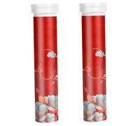 2 Bottles Organic Fertilizer Slow-Release Tablet Organic Fertilizer Concentrated All-Purpose Tablets for Home Boost Plant Growth Health