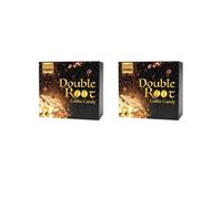 2 Box Double Root Arabica Coffee Candy Roasted Cafe Bonbons Energy Support (10 Pieces/Pack)