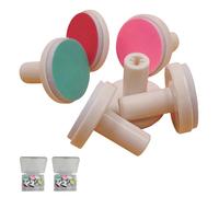 2 Boxes 12Pcs Baby Nails File Replacement Heads Grinding Attachments for Most Electric Nails Care Tools Nail Grinder Heads for Infants