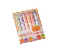 2 Boxes-Cartoon Fruit and Vegetable Highlighter Small Fresh Color Exquisite Stationery -AT-5578 Vegetable Series