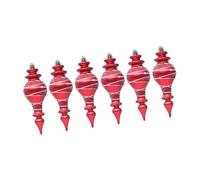 2 Boxes Festival Hanging Decorations Colorful Painted Irregular Tapered Design Christmas Decoration For Indoor Outdoor Party Modern Christmas Tree Hanging Accent