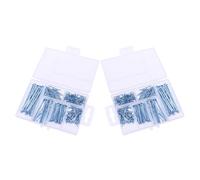 2 Boxes Galvanized Flat Head Nails for Picture Hanging, 2 Box