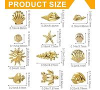 2 Boxes Of Rhinestone Nail Art Accessories, Marine Themed Accessories, 3D Nail Art Decorations, Diy Nail Art.