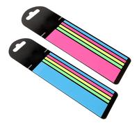 2 Boxes Sticky Index Tabs PET Highlight Strips for Reading Notes