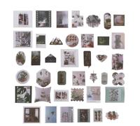 2 Boxes Washi Paper Scrapbook Stickers Decorative Set