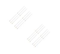 2 Boxes White Peel Off Wax Pencil for Sewing Marking, No Sharpening | Fine Layout Marking, Long Lasting Performance, Paper and Footwear Use, for Tailor Shop Retail Settings