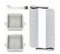 2 Brush Rollers + 2 HEPA Filter Replacement Parts Set Compatible with Roborock F25, F25 ACE, F25 RT, F25 LT, F25 ALT, F25 GT, F25 XT, F25 ACE Combo