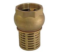 Itap 2 Inch Check Foot Valve Female Suction Non Return Valve For Pumps Brass