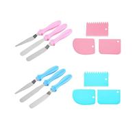 2 Buttercream Spatula Scrapers 3-Piece Set, Cake Spatula, Food Spatula Tool, Cake Decorating Spatula, Frosting Knife, Palette Knife Baking, Palette Knife Set