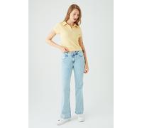 2 Button Bootcut Jean Select Fashion Bright Blue 12