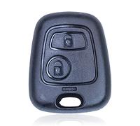 2 Button Replacement Remote Flip Key Fob Case Shell Fix compatible with Peugeot 107 207 306 307 406 407 Citroen C1 C2 C3 C5 C6