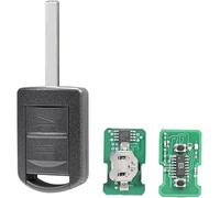 2 Buttons 433MHZ Remote Key Fob with ID40 Chip for Vauxhall Opel Corsa C Fit For Meriva Combo VAN Tigra