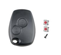 2 Buttons Car Key Fob Cover Replacement Fits for Renault Dacia Logan Duster Trafic Master for Opel Vivaro Movano for Nissan Interstar Key Case,Auto Remote Control Key Shell without Blade