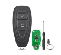 2 Buttons Car Key Fob Remote Fob For Ford Eco Sport 2013 2014 2015 2016 2017 Key 433MHZ 63chip with Key Ring Screwdriver