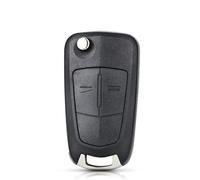 2 Buttons Flip Folding Key Shell Case ABS FOB For Opel For Corsa 2008 Car Accessories(2 Buttons)