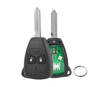 2 Buttons Remote Key Fob Replacement For Chrysler 300C Tourer 2005 2006 2007 2008 Key Fob Chrysler 300C Remote Fob 433MHZ with Key Ring