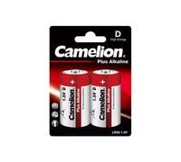 2 Camelion D Plus Alkaline Batteries LR20 MN1300 AM1 E95 1.5V 2Pack Exp 2028 New