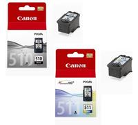 2 Canon Pixma MP270 Original Printer Ink Cartridges - Black+Tri-Colour