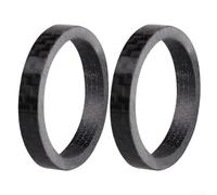 2 Carbon Fiber 31 8mm Stem Washers Spacers for For giant Advanced Pro, PP Advanced Pro, XTC PRO Road Bicycle Frames (5MM)