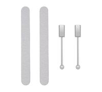 2 Cat'S Eye Nail Magnet Sticks And 2 Rubbing Strips, Cylindrical Strong Magnetic Stones, Nail Magnet Tools, Suitable For Nail Salons, Home Diy Nail Art.