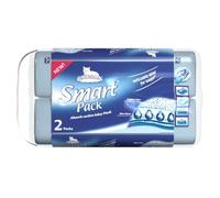 CATSAN - Hygiene Plus Non-Clumping Adult Cat Litter and Kitten Litter - With Liner - 2 x 4L Bag - Smart Pack x 2 Inlays