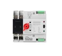 2-Channel Controller Din Rail Dual Power Automatic Transfer Switch 2P 3P 4P City Grid-Generator 220V 400V Mini ATS Electrical Selector Switche(3P,63A)