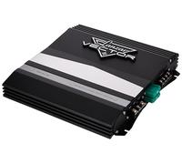 2-Channel High Power MOSFET Amplifier - Slim 1000 Watt Bridgeable Mono Stereo 2 Channel Car Audio Amplifier w/ Crossover Frequency and Bass Boost Control, RCA input, and Line Output - Lanzar VCT2110