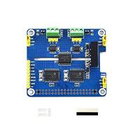 2-Channel Isolated CAN Bus HAT for Raspberry Pi, MCP2515 + SN65HVD230 Dual Chips, Multi Protection Circuits, 3.3V/5V Jumper, 120Ω Resistor, C/Python Examples