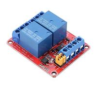 2 Channel Optocoupler Relay Module High and Low Level Trigger Module (5V)