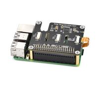 2 Channel PCIe Expansion HAT Adapter Easy Installation Stackable 2CH Board Replacement Board PCIe HAT