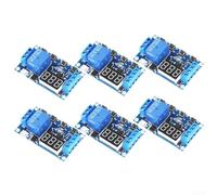 2-Channel Relay Module with Delay Timer for Arduino Cycle Timing - Optocoupler Isolation 6-30V DC Control Board 6.2x3.8cm