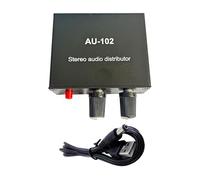 2 Channel Sound Signal Distributor 1 In 2 Out Headphone Amplifier Board Extended Hearing Delivery Home Entertainment Device