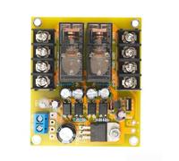 2 Channel Speaker Safety Board, 16A High Power Audio Delay Startup with Anti Shock Protection Module for Speaker Box